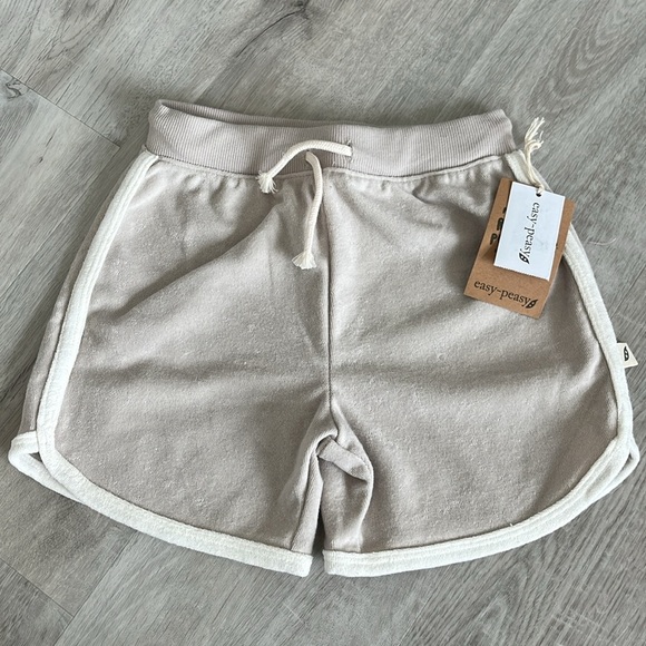 Easy Peasy NWT Sailboat Terrycloth Beige Tank‎ & Shorts Matching Set Kids 4T - Picture 4 of 7